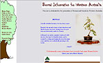 Bonsai Information for Western Australia